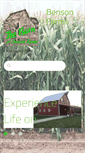 Mobile Screenshot of bensonfarms.com